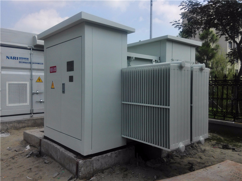 Photovoltaic power generation box transformer